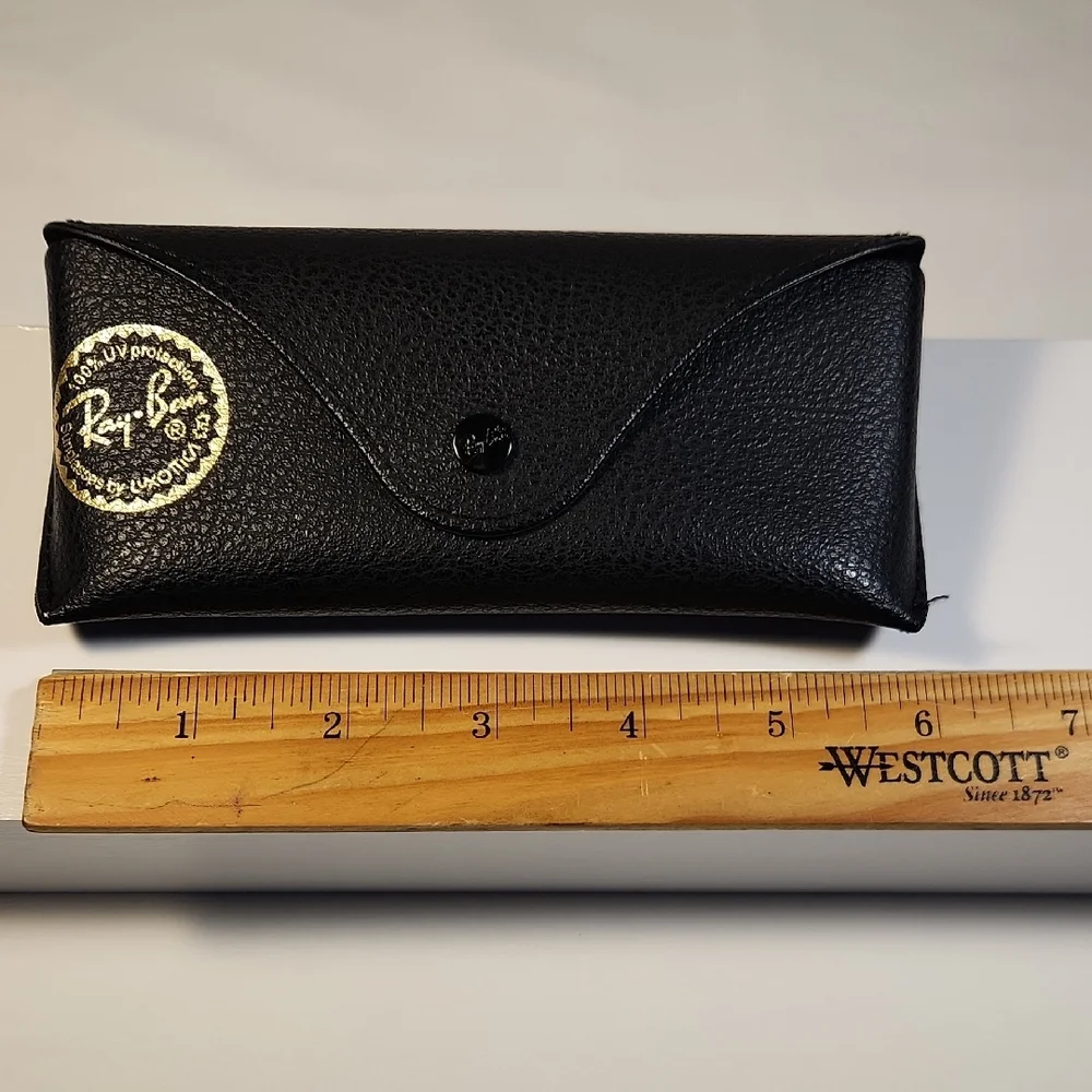 Ray-Ban Black Textured‎ Glasses Case